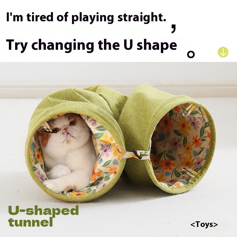 Fun Cat Tunnel Toy – Endless Entertainment For Kitties!