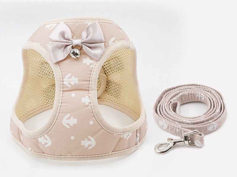 Safe & Comfy Cat Harness Set For Happy Walks!