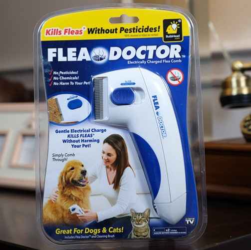 Flea & Tick Killer Comb – Itch-Free Happy Pets!
