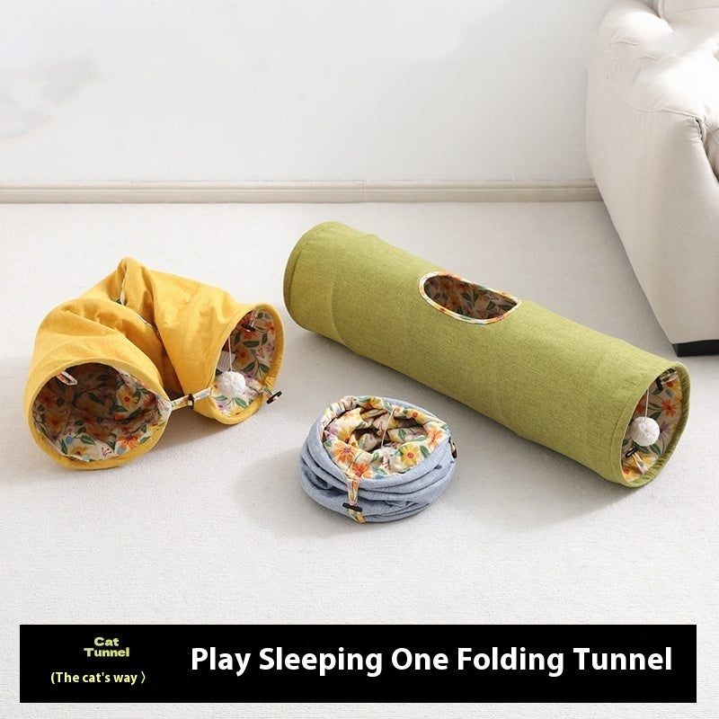 Fun Cat Tunnel Toy – Endless Entertainment For Kitties!