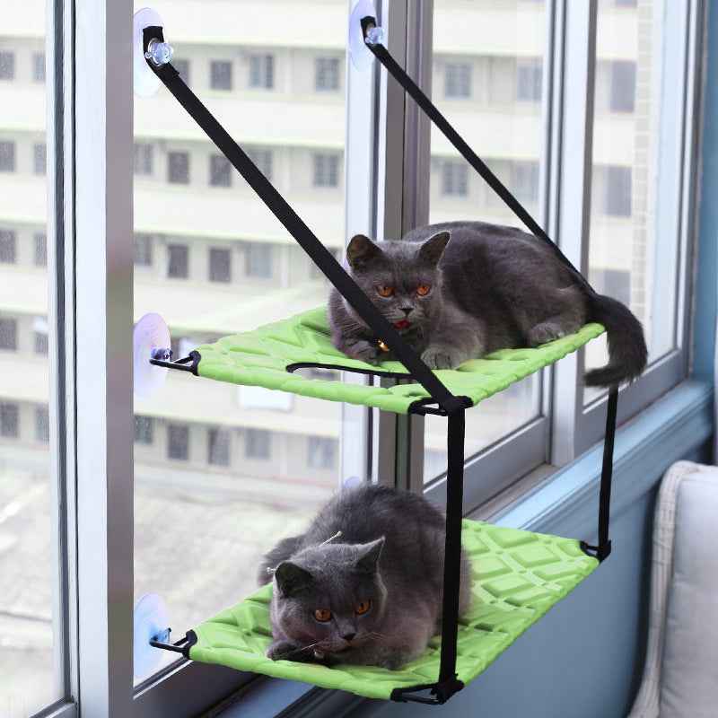 Cozy Window Cat Hammock – Best Seat In The House!