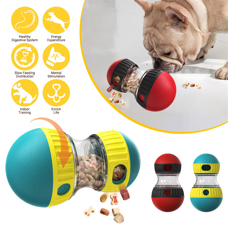Tumbler Treat Toy – Feed Smarter, Play Harder, Happy Dog!