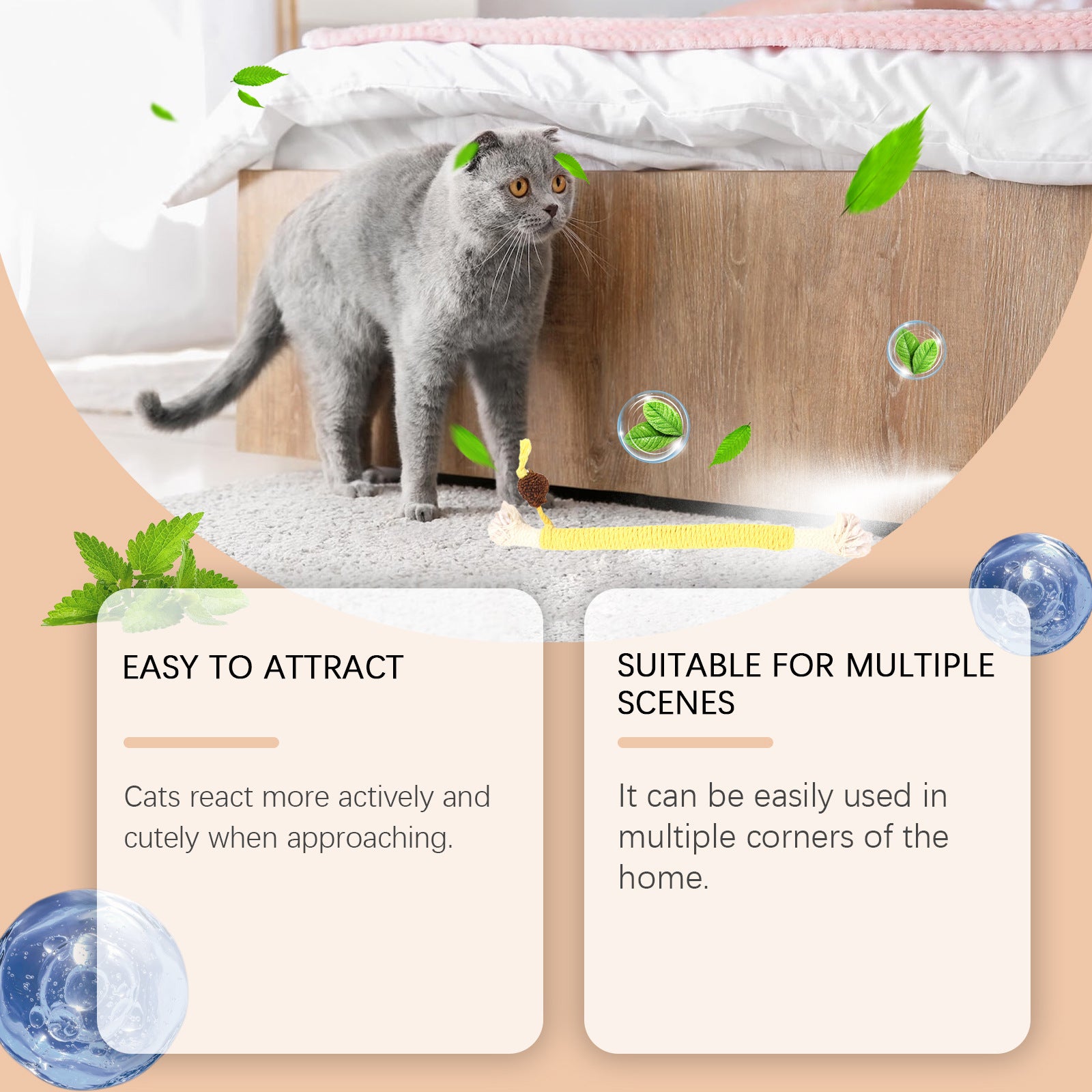 Drive Your Cat Wild With This Irresistible Catnip Spray!