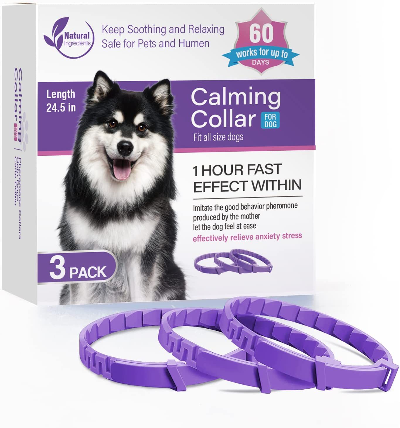 Calm Your Anxious Pet Instantly – Soothing Calming Collar!