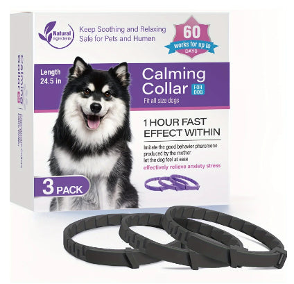 Calm Your Anxious Pet Instantly – Soothing Calming Collar!