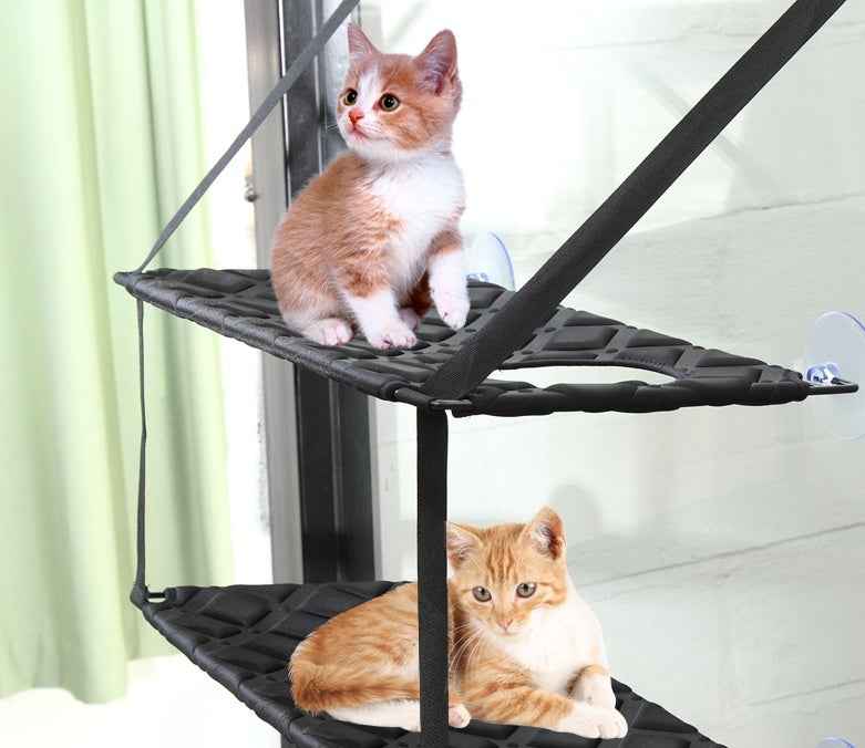 Cozy Window Cat Hammock – Best Seat In The House!