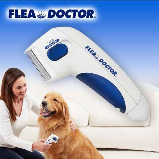 Flea & Tick Killer Comb – Itch-Free Happy Pets!