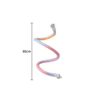Colorful Bendable Bird Rope Perch – Fun For Feathered Friends!