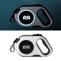 Light Up Night Walks – LED Retractable Dog Leash!