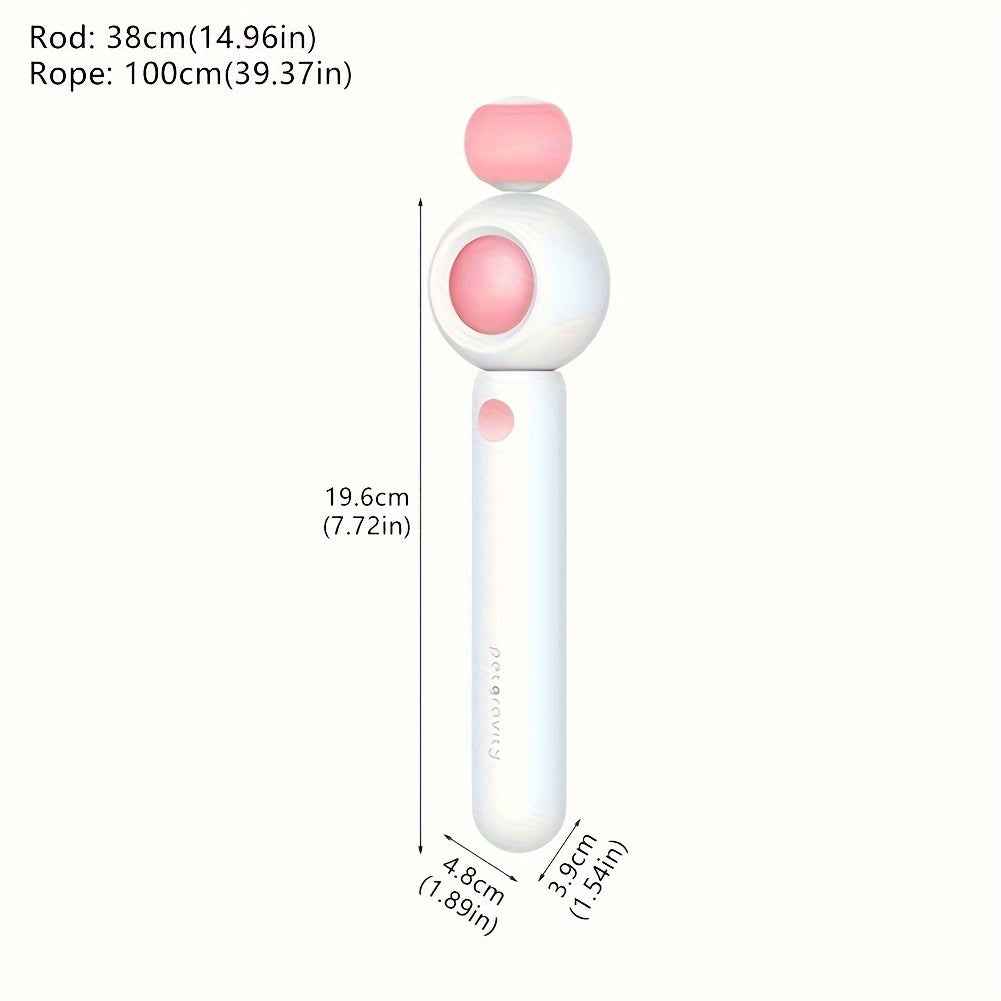 Retractable Cat Wand – Endless Fun For Happy Kitties!