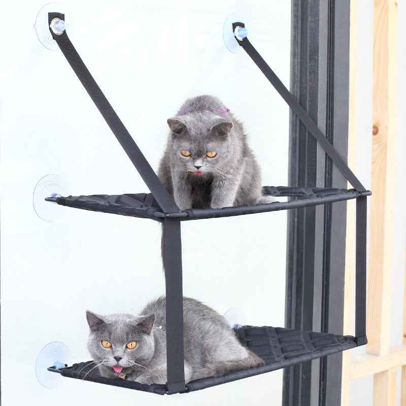 Cozy Window Cat Hammock – Best Seat In The House!