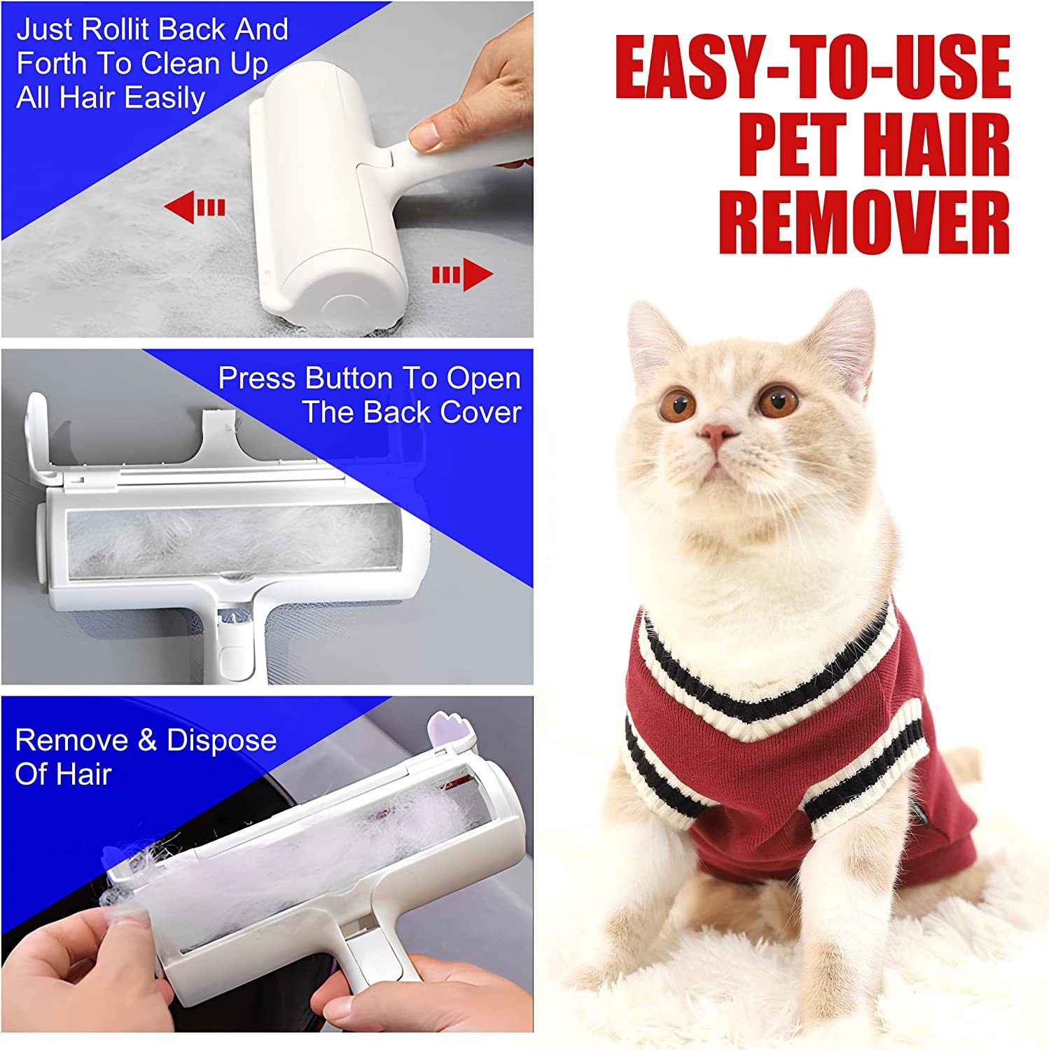 Say Goodbye to Pet Hair – Magic Roller!