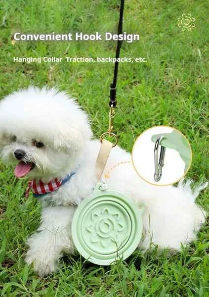3-in-1 Collapsible Pet Bowl – Adventures Made Easy!
