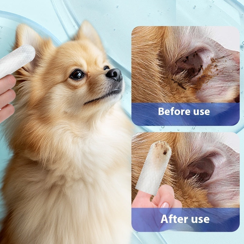 Easy Pet Ear Cleaning Wipes – Happy Healthy Ears!