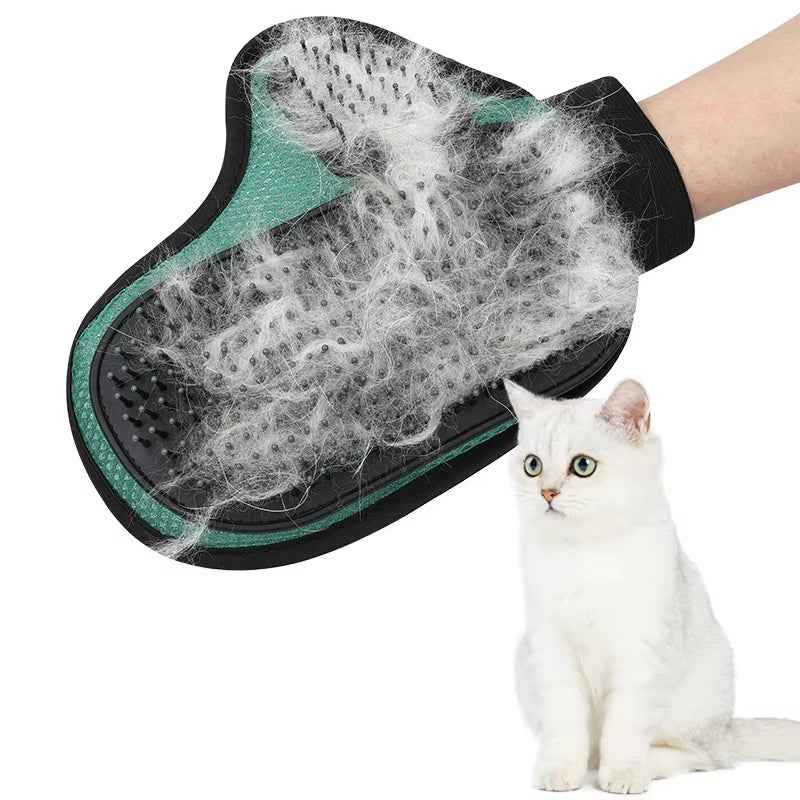 Pet Grooming Glove — Bye Bye Shedding, Hello Cuddles!