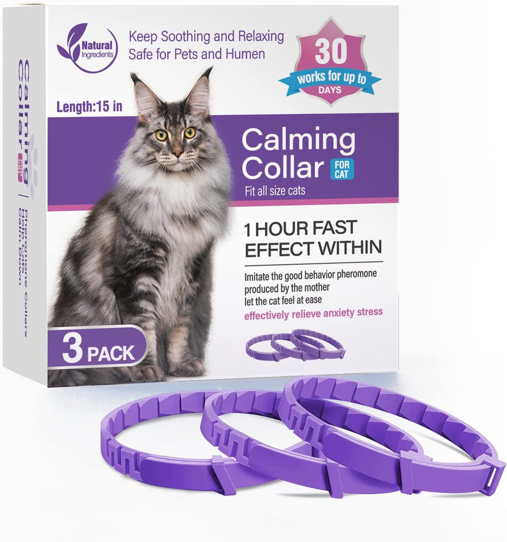 Calm Your Anxious Pet Instantly – Soothing Calming Collar!