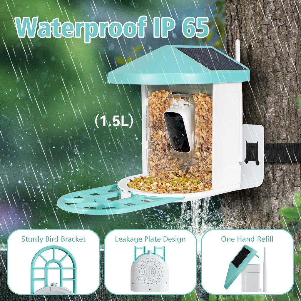 Smart Pet Feeder With Camera – Feed & Watch Anywhere!