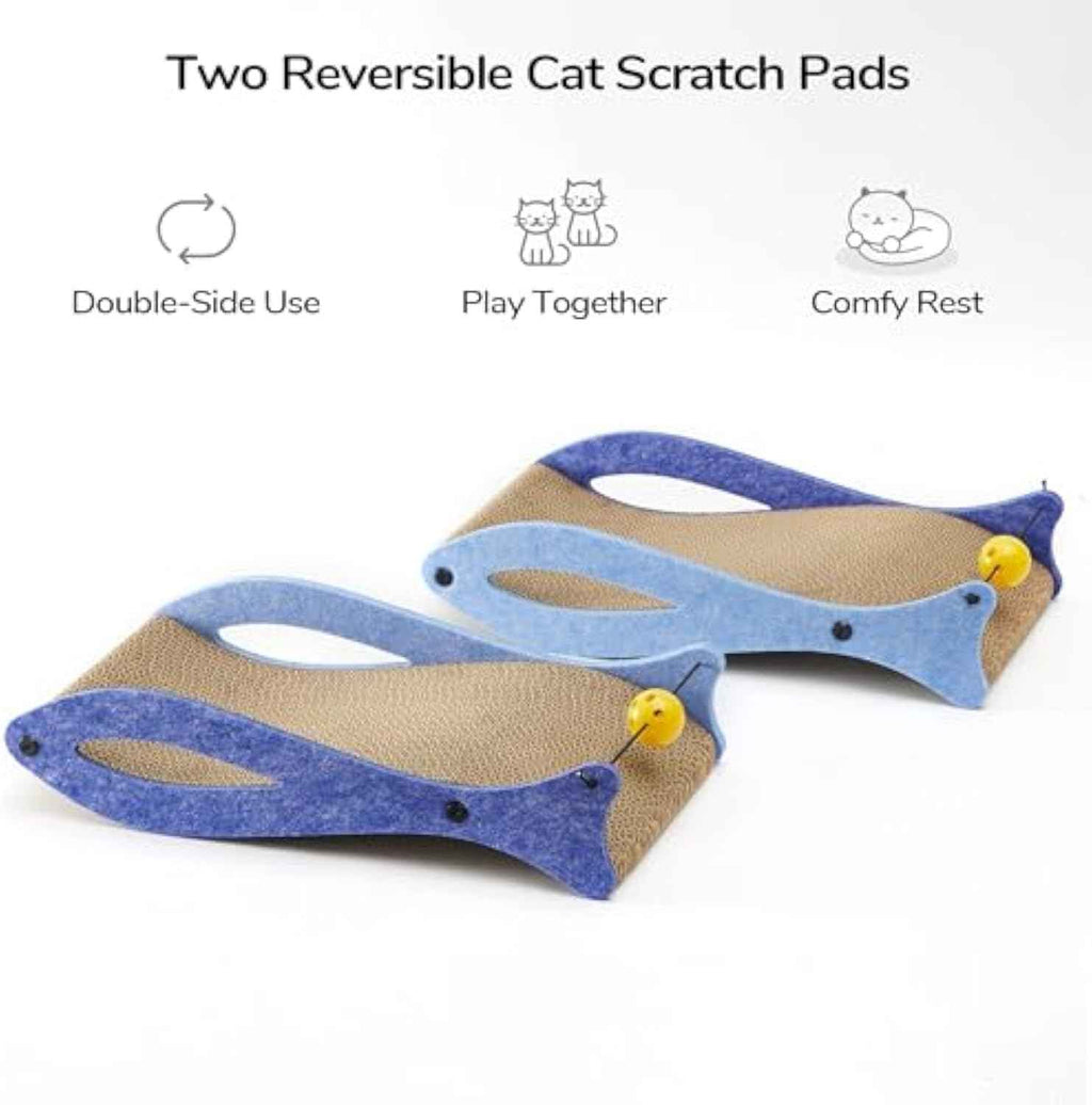Adorable Fish Cat Scratcher Your Kitty Will Love!