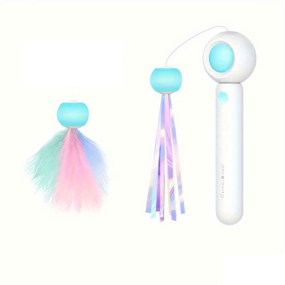 Retractable Cat Wand – Endless Fun For Happy Kitties!